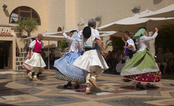 Las Palmas Gran Canaria Spain May 2022 Folk Music Dance — Stockfoto