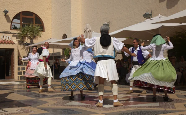 Las Palmas Gran Canaria Spain May 2022 Folk Music Dance — Stockfoto