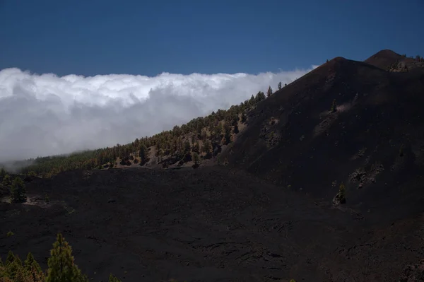 Palma Ruta Drumeții Ruta Los Volcanes Peisaje Jurul Craterului Negru — Fotografie, imagine de stoc