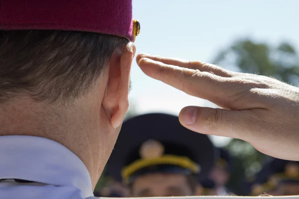 Salute — Stock Photo, Image