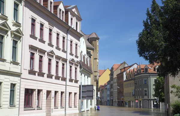 Flooding in Meyssen, Germany, in June 2013 — Stock Photo, Image