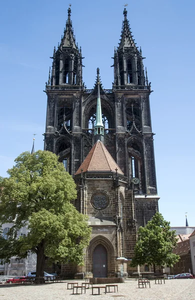 Майсенский собор в Мейссене, Германия — стоковое фото