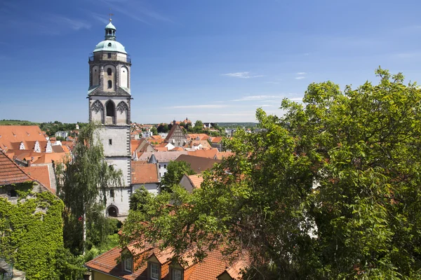Staré městské věže v Míšeň, Německo — Stock fotografie