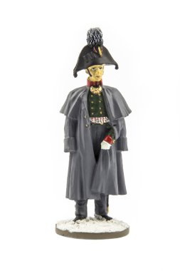 oyuncak asker üzerinde beyaz izole