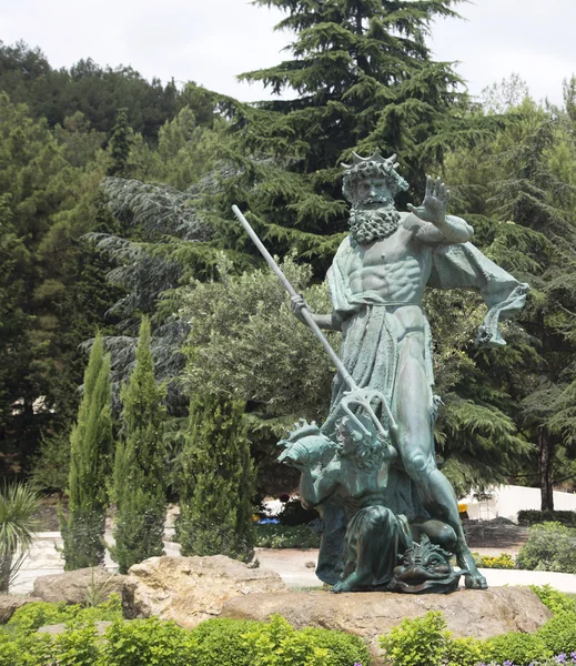Deniz Kral Neptün heykel beldesinde 