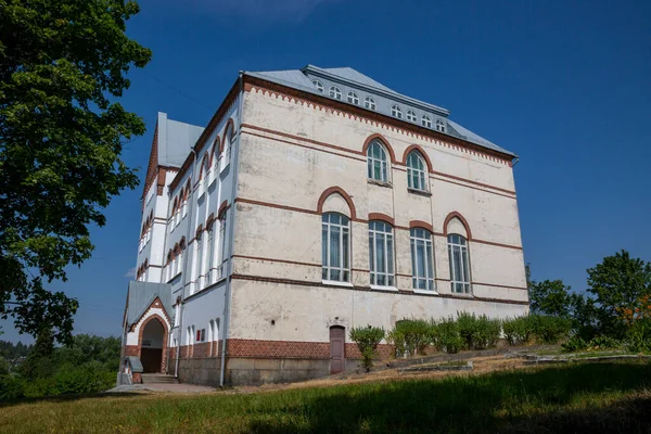 Sortavala Oroszország 2021 Július Könyvtári Épület Karéliai Köztársaság Sortavala Városában — Stock Fotó