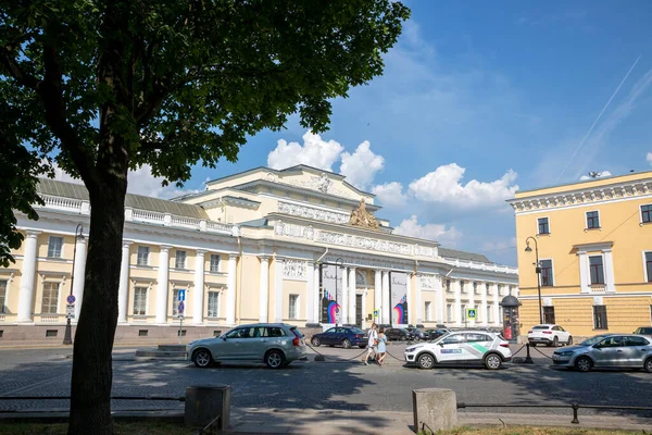 São Petersburgo Rússia Julho 2021 Edifício Museu Etnográfico Russo São — Fotografia de Stock
