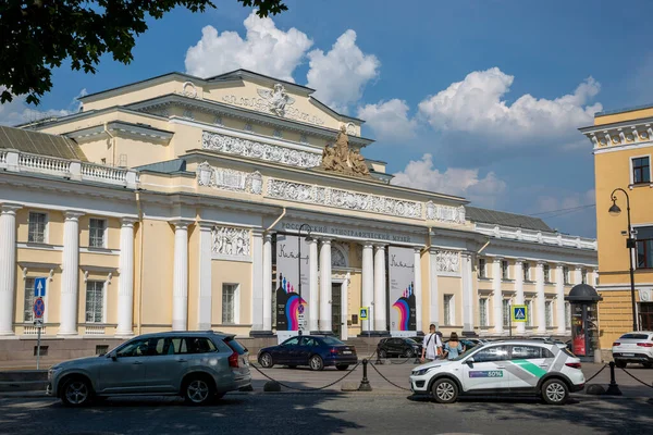 Petrohrad Rusko Července 2021 Budova Ruského Etnografického Muzea Petrohradě — Stock fotografie