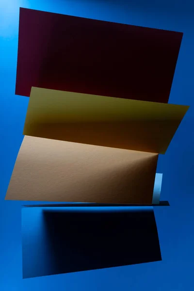 Textur Och Bakgrund Från Ark Färgat Papper För Dekoration Textdesign — Stockfoto