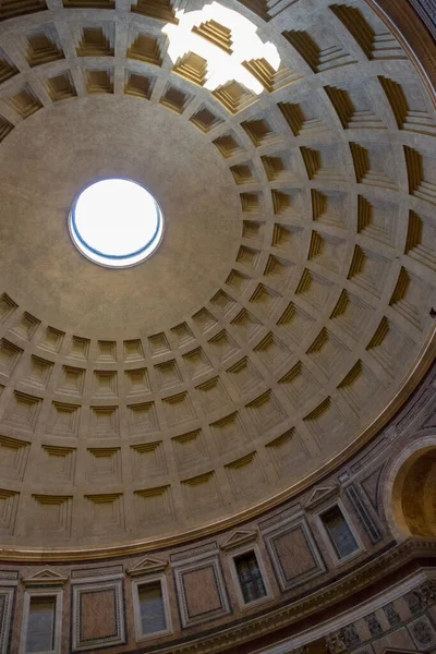 Rome Italië Augustus 2019 Koepel Van Het Tempel Pantheon Rome — Stockfoto
