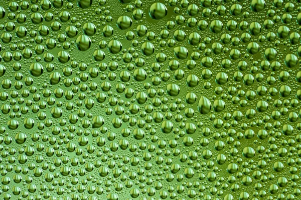 Contexto Abstrato Das Gotículas Água Superfície Vidro — Fotografia de Stock