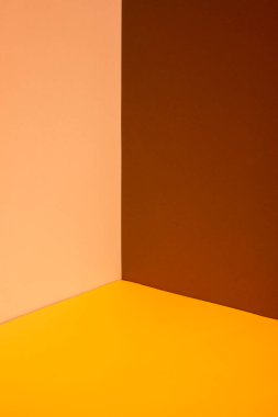 Kahverengi, sarı ve bej renkli soyut arkaplan