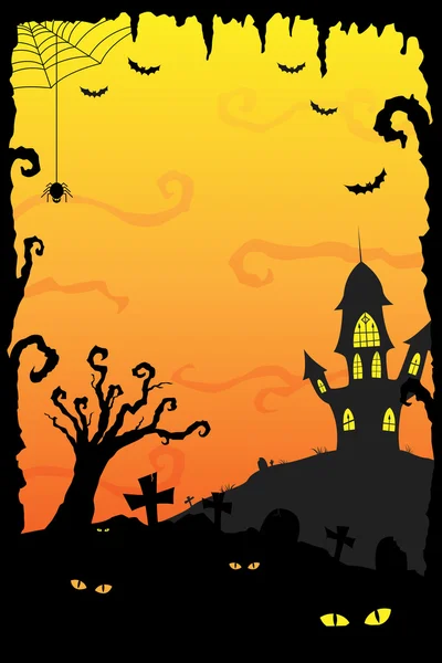 Halloween fond — Image vectorielle