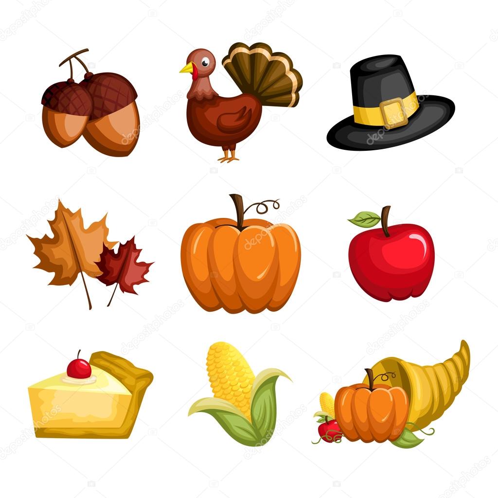 Thanksgiving icons