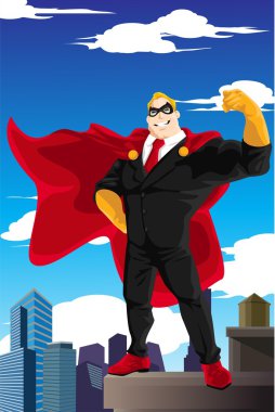 süper kahraman işadamı