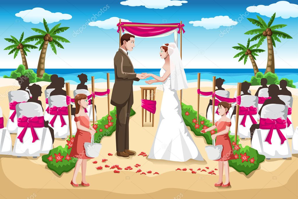 Beach wedding