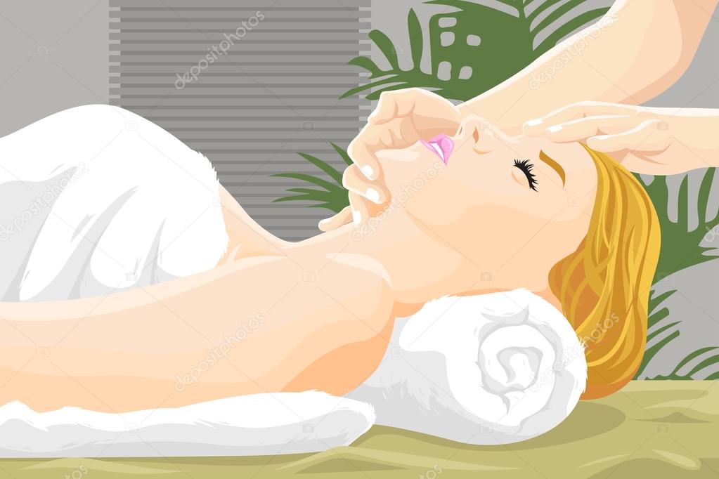 Freundin Scheide Cartoon Massage
