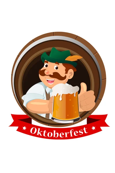 Oktoberfest-Konzept — Stockvektor