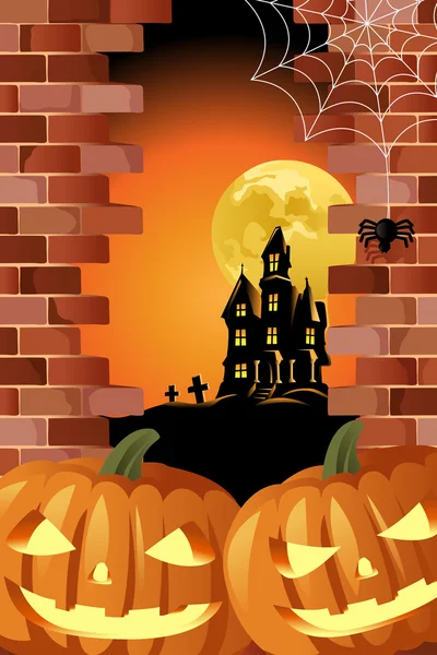 Halloween. — Vector de stock