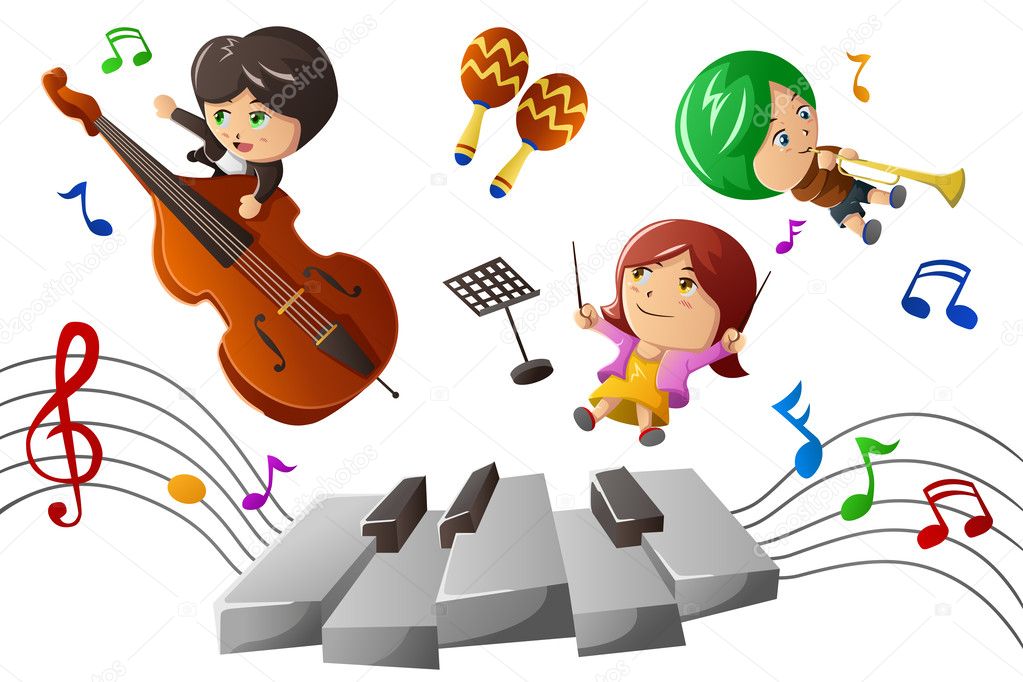12,000+ Child Playing Music Stock Illustrations, Royalty-Free Vector Graphics & Clip Art - iStock