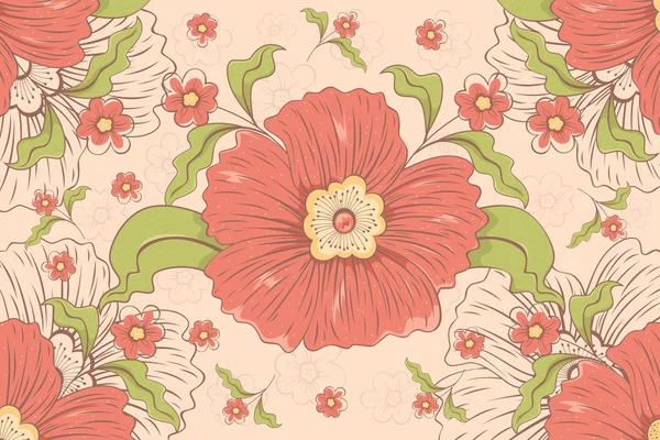 Patrón de flores — Archivo Imágenes Vectoriales