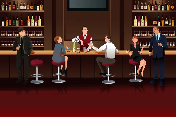 バーストックベクター ロイヤリティフリーバーイラスト Depositphotos