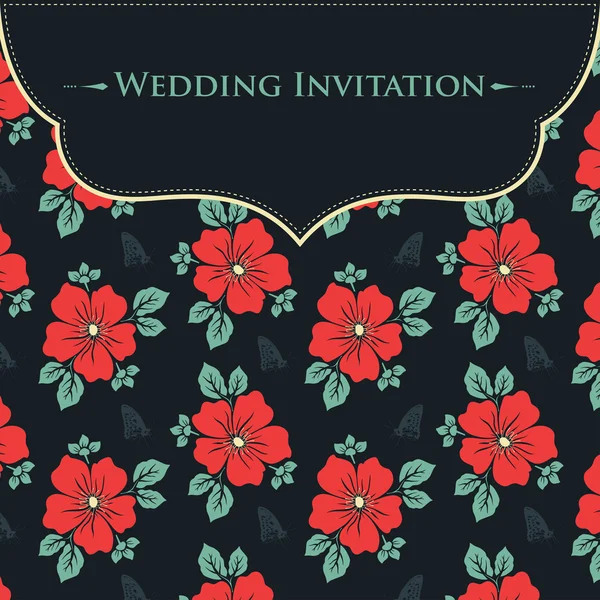 Πρόσκληση γάμου — Διανυσματικό Αρχείο