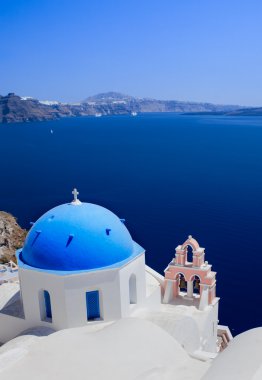 Santorini görünümü