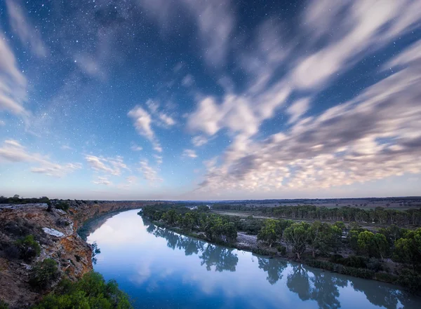 Rivier sterren — Stockfoto