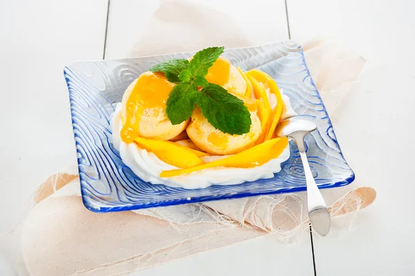 Mango Dondurma — Stok fotoğraf
