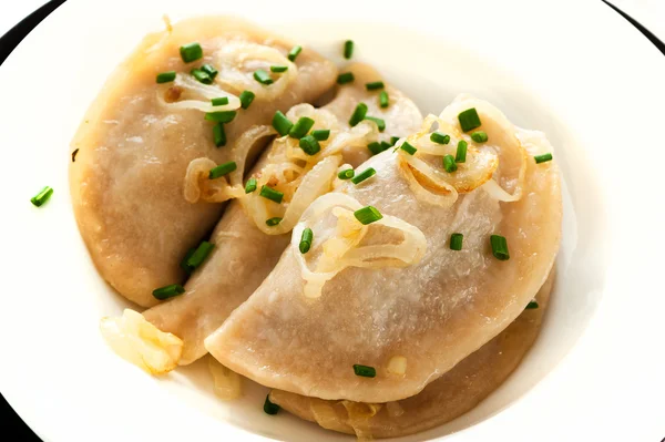 Pierogi of knoedel — Stockfoto