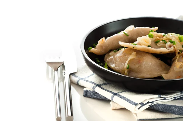 Pierogi of knoedel — Stockfoto