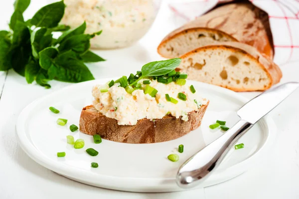 Pâine și brânză — Fotografie, imagine de stoc