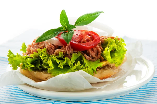 Thunfisch-Sandwich — Stockfoto