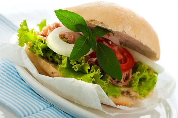 Thunfisch-Sandwich — Stockfoto