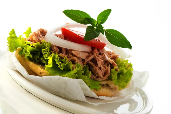 マグロのサンドイッチ — ストック写真