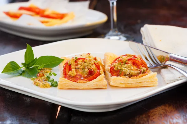 Mini pizza — Stock Photo, Image