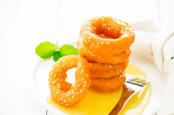 Mini donuts — Fotografia de Stock