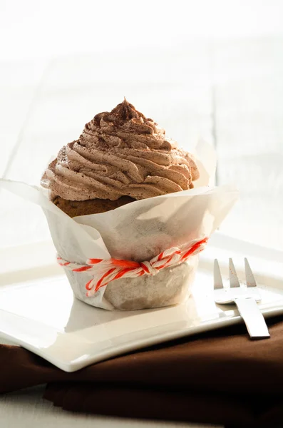 Σοκολάτα cupcake — Φωτογραφία Αρχείου