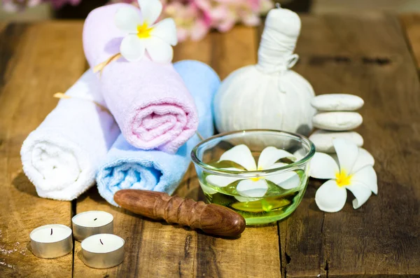 Spa massage set — Stock Photo, Image