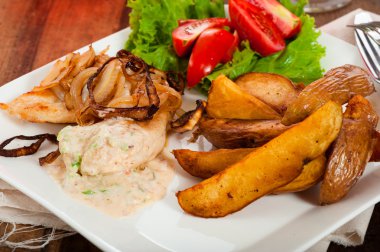 patates tavuk yemeği