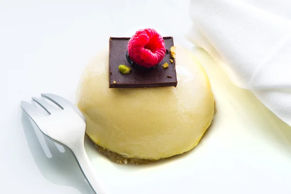 Kleines Mousse-Dessert — Stockfoto