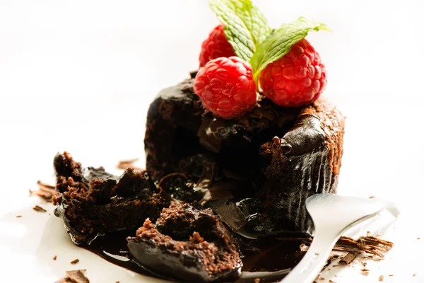 Torta al cioccolato — Foto Stock