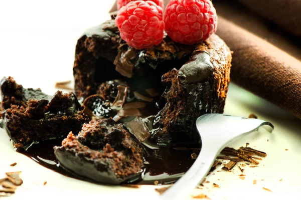 Torta al cioccolato — Foto Stock