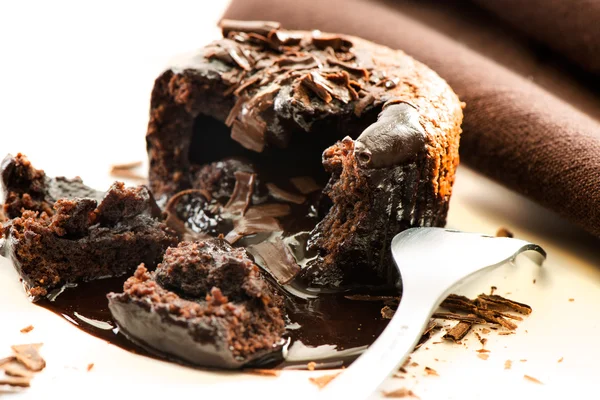 Torta al cioccolato — Foto Stock