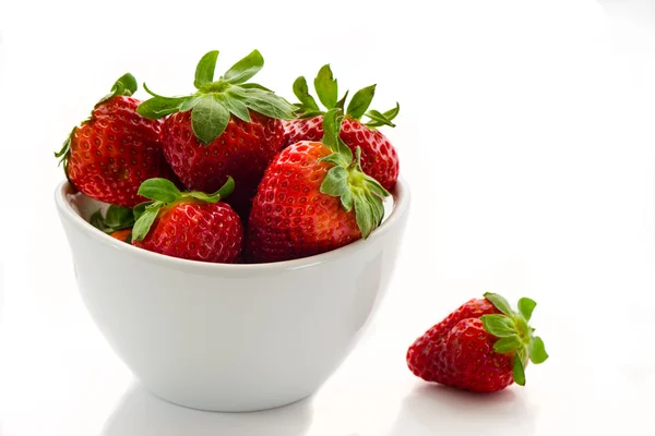 Strawberry bowl — Stock Photo, Image