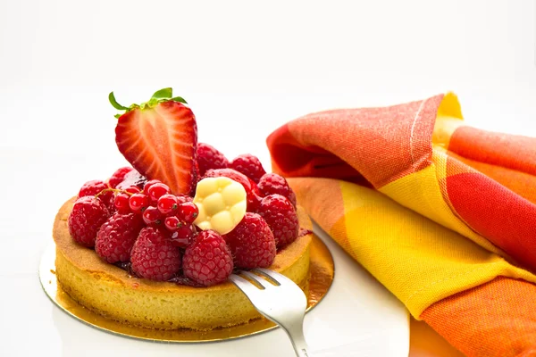 Fruchtkuchen — Stockfoto