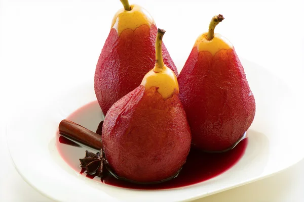 Pear dessert — Stock Photo, Image