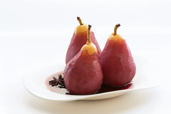 Dessert alla pera — Foto Stock