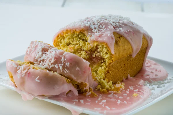 Bolo de morango — Fotografia de Stock